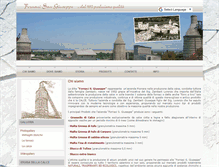 Tablet Screenshot of fornacisangiuseppe.it
